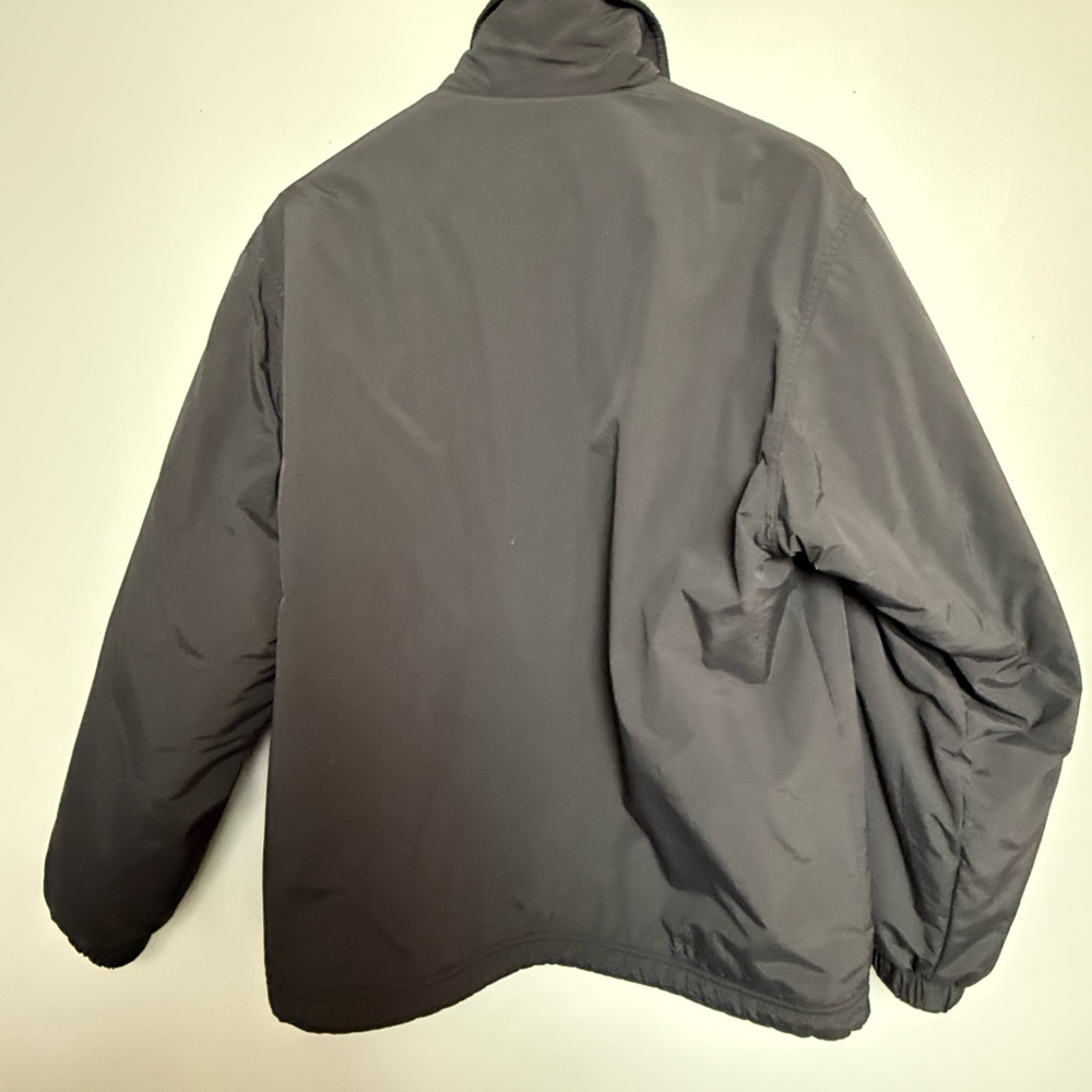 L.L. Bean‎ Vintage Women’s Three Season Fleece Lined Nylon Jacket Black Medium - Picture 6 of 8